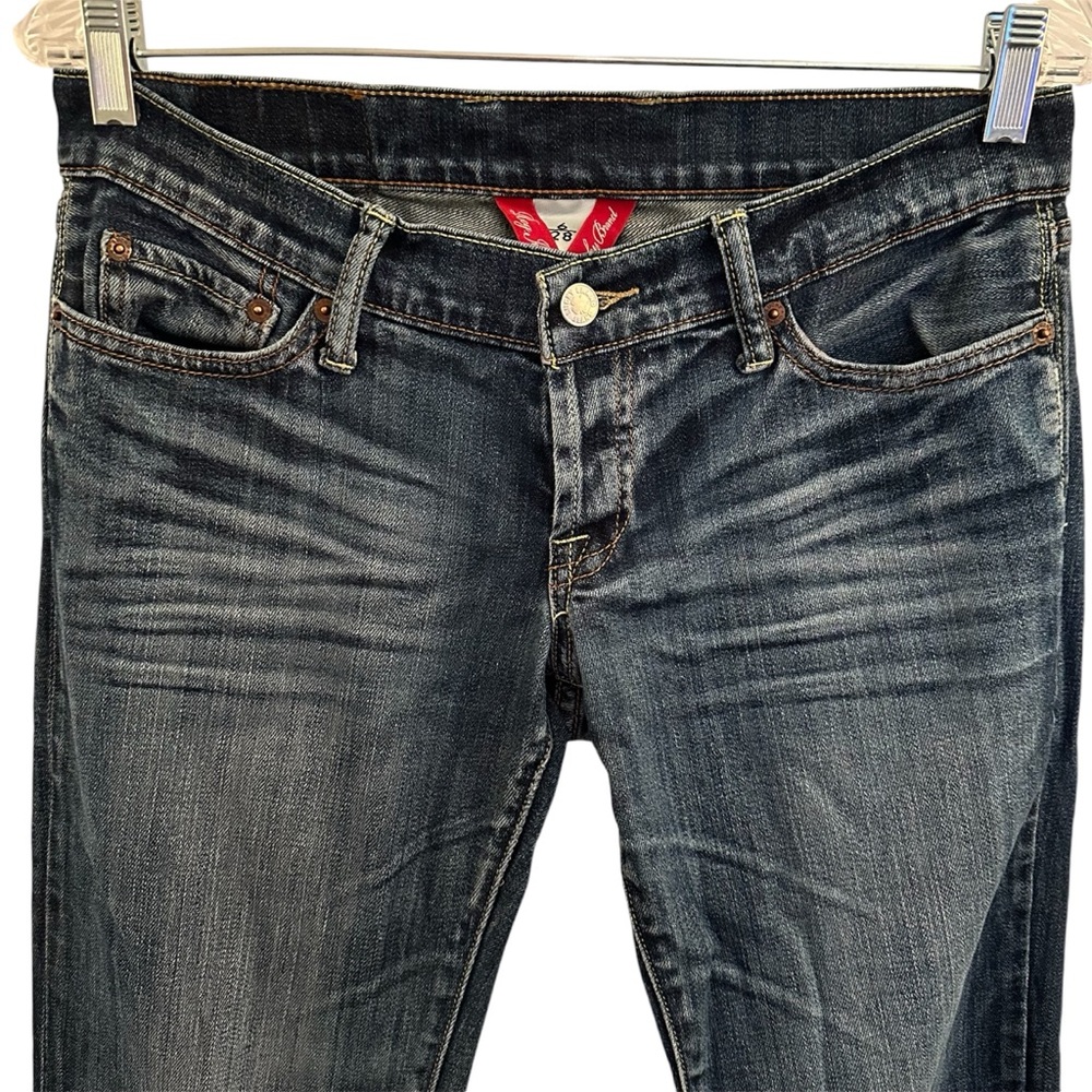 Lucky Brand Distressed Bootcut Jeans Size 6/28 - Picture 2 of 8
